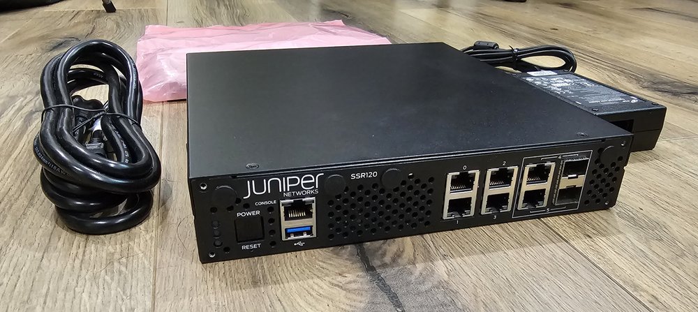 Juniper networks SSR120 session Smart router