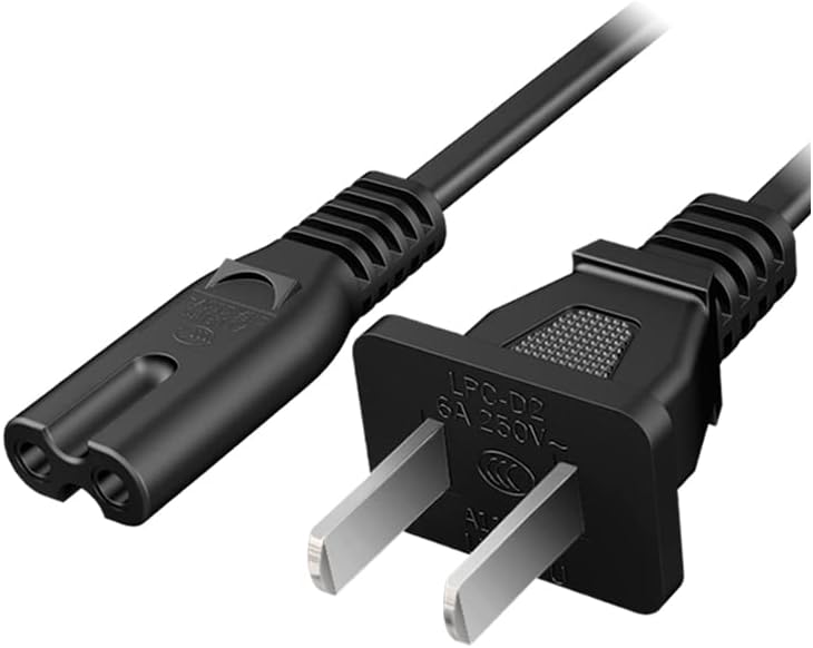 2-Prong power cord
