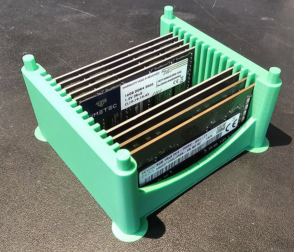 14x Stackable SODIMM Memory Organizer