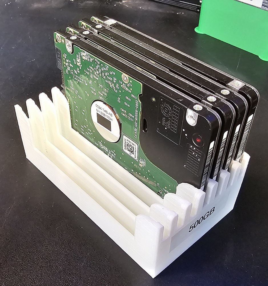 7x 2.5″ HDD SSD Organizer